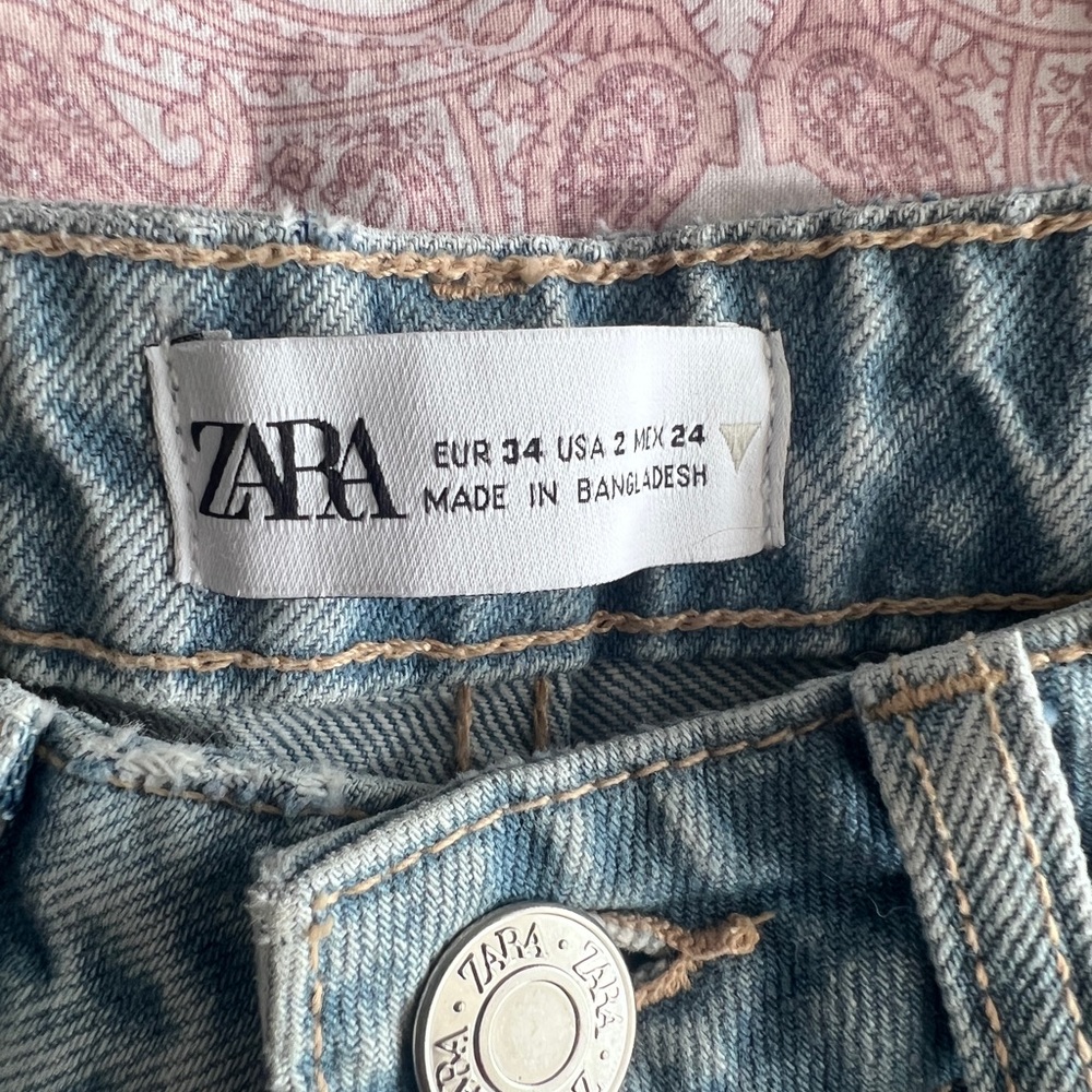 Zara High Rise Jeans